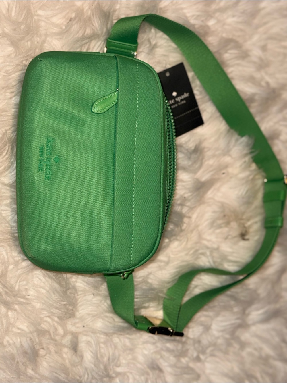 Kate Spade Green Rainbow Collection Belt Bag